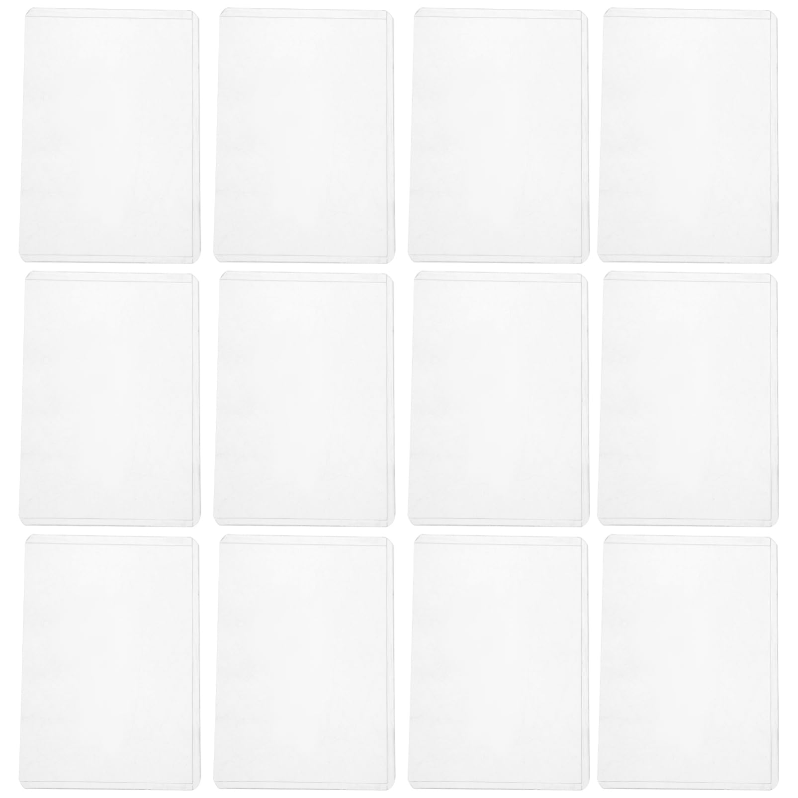 NUOBESTY 5 Set Custodia Protettiva Per Delle Celebrità Copertina Delle Carte Custodie Per Carte Collezionabili Bustine Trasparenti ie Trasparenti Per 20 Pezzi * 5
