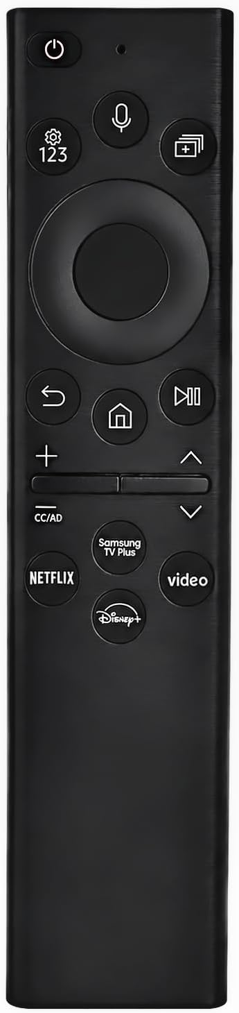 Nettech for Samsung TV Remote Replacement for 2019-2024 Samsung Smart TV That Supports Voice Function. No Solarcell, Batteries Required. for Samsung Remote Control.for Smart TV. 2-Year Full Warranty.
