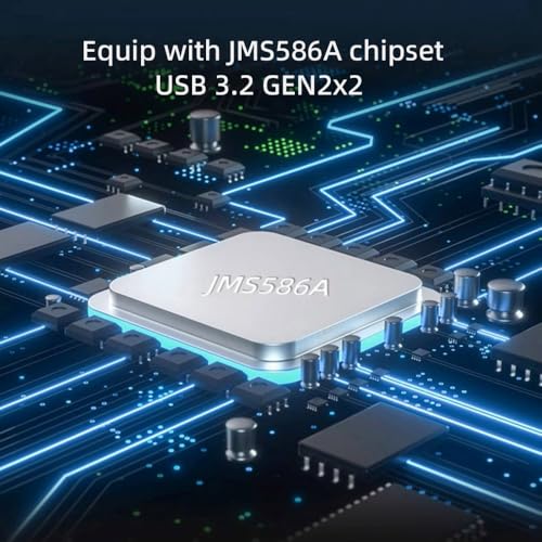 Caja externa USB-C para SSD Mac Air Pro 16+12 Pin miniatura 7