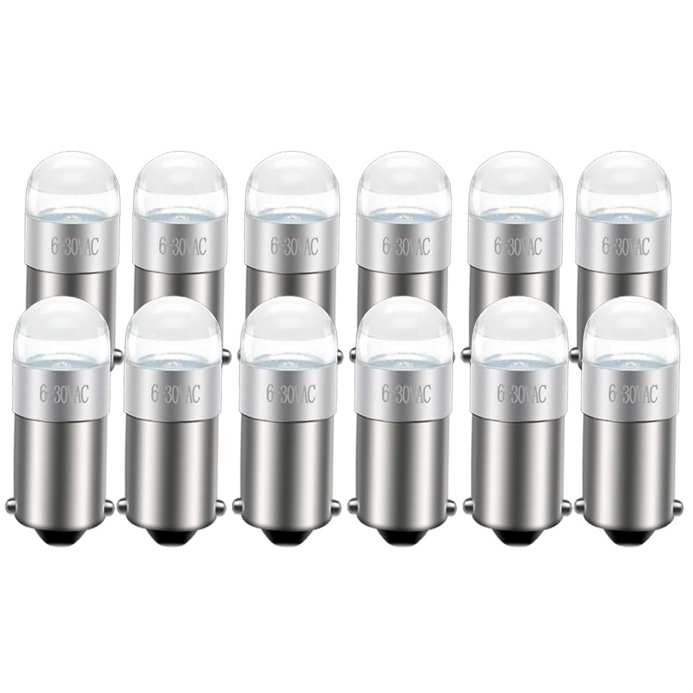 Ruiandsion 2pcs BAX9S H6W 64132 38161 LED Bulbs 12V Super Bright 5050 5SMD Chipsets Used For Parking Reading Lights, Bulbs - Canada