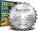 Produktbild Bayerwald - HM Kreissägeblatt für Holz - Ø 216 mm x 2.6 mm x 30 mm | WZ negativ (24 Zähne) | für Kapp- & Gehrungssägen | NL: 2/7/42
