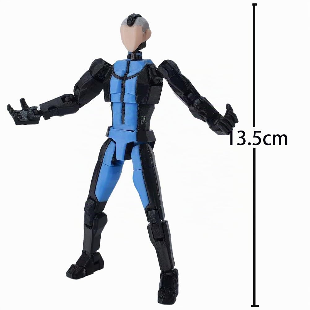 Zhongkaihua Mark Grayson/Atom Eve Figura 3D Stampato Modello 13,5 CM Nolan Grayson/Omni Man Figurine Completamente articolato Anime Action Figure Mobili Collezione Decorazioni Regali