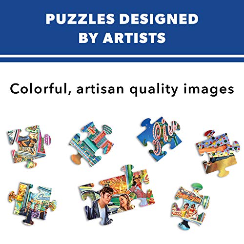 White Mountain 1757PZ Snowman & Friends Large 300 Piece Jigsaw Puzzles Winter Puzzle thumb #4