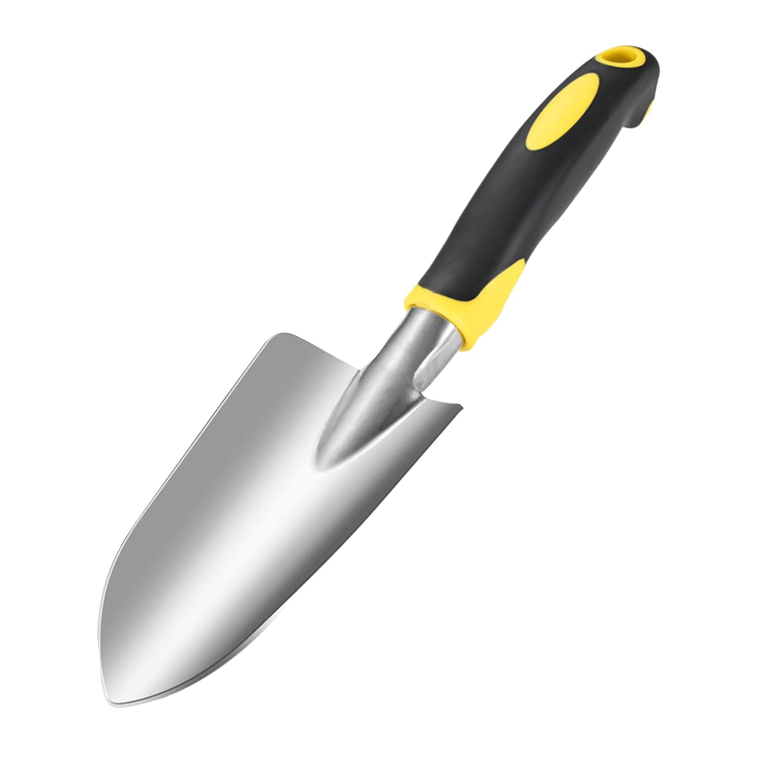 Gardening Tools, Garden Trowel & Hand Wide Shovel Pointed with Soft Non-Slip Ergonomic Handle for Planting, Transplanting, Weeding, Moving and Smoothing Soil,Gardening Gift (A)