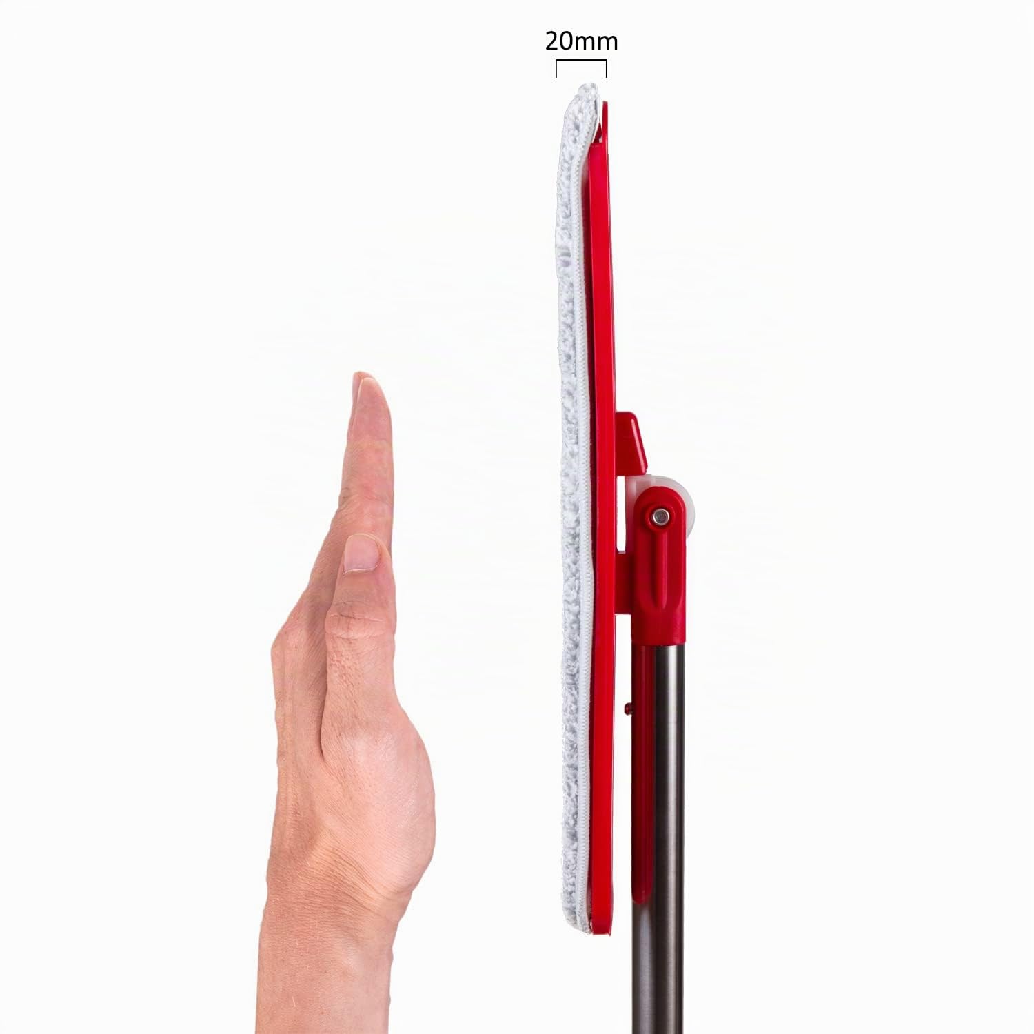 Juego de fregona Plana MaxiClean con Cubo de Limpieza 2 en 1 Juego de mopa de 5,7 l Limpiador de Suelo Limpiador de Cabezal Giratorio de 360° (Juego de fregona Plana y Cubo + 2 Fundas de Repuesto