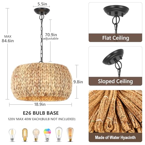 Pauful 230313A1 Farmhouse Chandelier thumb #3