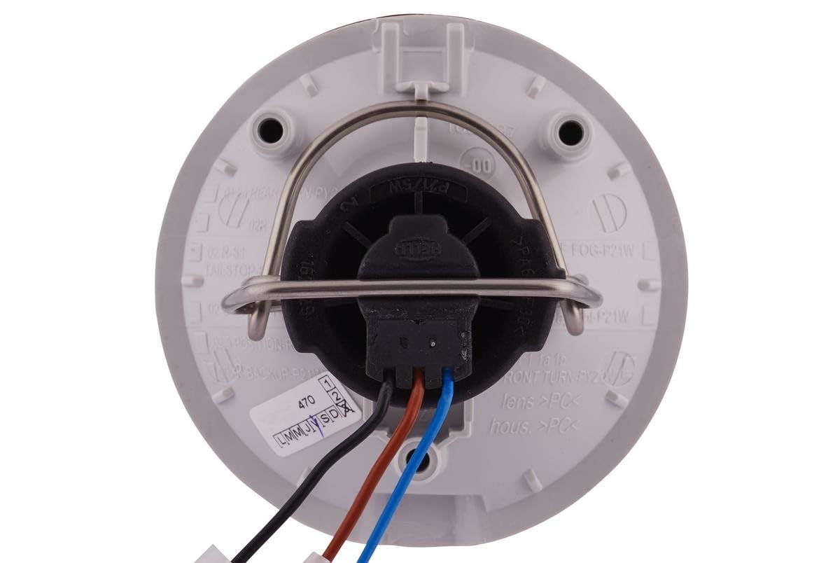 HELLA 2KA 001 386-231 Luce targa - 12V - Montaggio, esterno/Raccordo a vite - Colore diffusore luce: cristallino - Spina: Spina piatta - Sx/Dx
