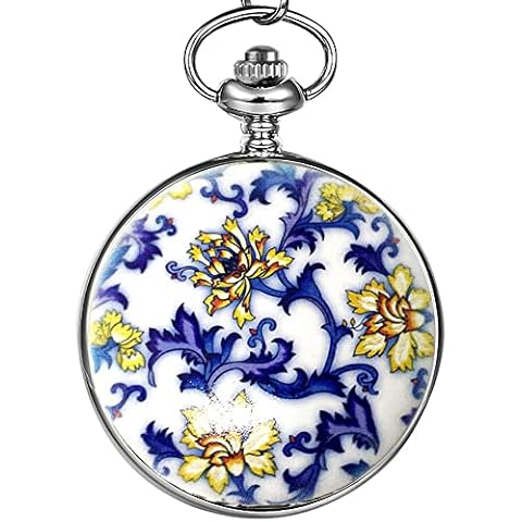 Zolohoni Mechanical Pocket Watch with Chain Cover