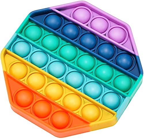 Toyshine Octagone - Fidget Popping Sounds Sensory Toy, BPA Free ...