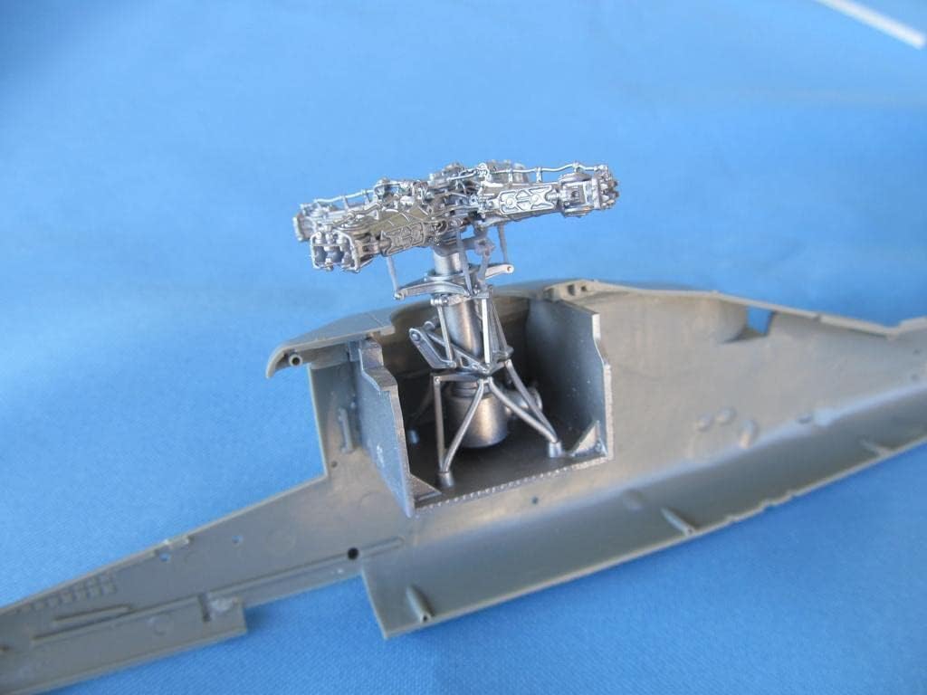 METALLIC DETAILS MDR48165 1/48 AH-64 Apache. Main & Tail rotors, Resin Parts