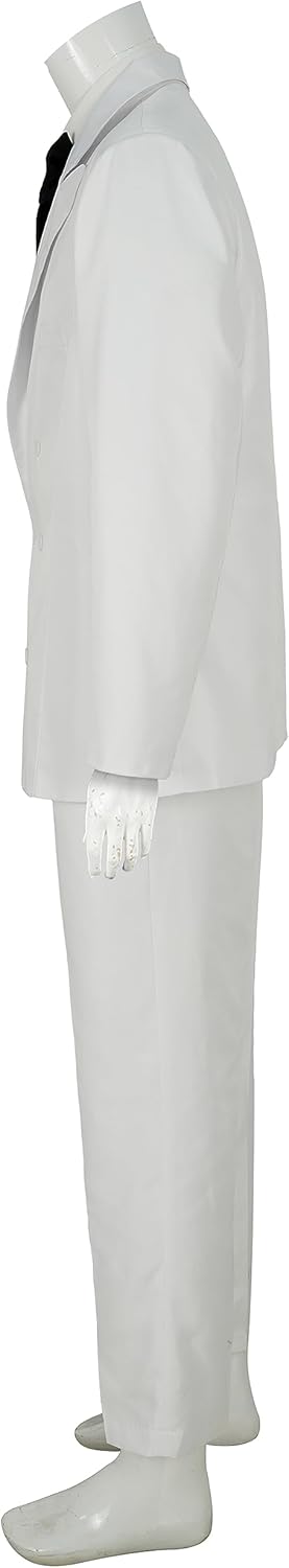 Mens Colonel White Suit Fried Chicken Food Fancy Costume Outfit - Image 5