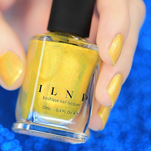 Image of ILNP Funshine Smoothie - Bright Yellow Holographic Nail Polish