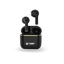 Aroma NB140 Dhamaal 24 Hours* Playtime | Deep Bass | Made in India | TrueWireless Bluetooth Headset (Black)