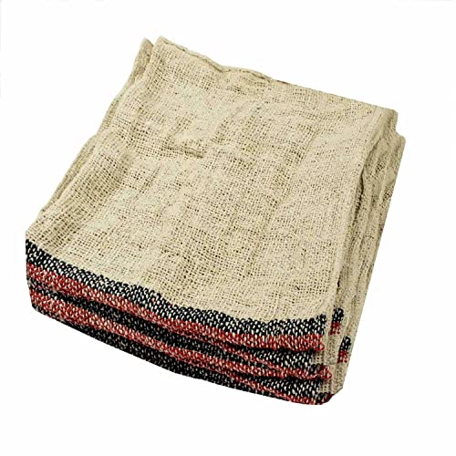 Image of Cotton Floor Cleaning Pocha|Cotton Cleaning Cloth|Floor Duster Sweeping Cloth|Reusable & Washable Cleaning Cloth|Floor Mop Clot|200 GSM|24x24 inch(Pack of 24 PCS)