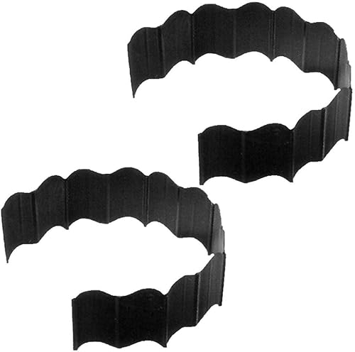 Miniatura 3 de Suncast Bordes de paisaje entrelazados de borde rápido, secciones de 6 pulgadas (paquete de 160)