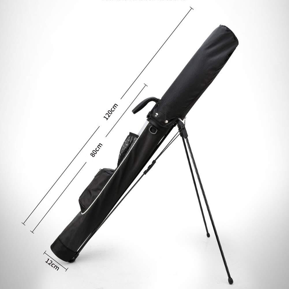 Golf-Standtaschen for Herren, leichte, wasserdichte Golftasche, tragbare, große Kapazität, Golf-Stand-Tragetasche, Golfschlägertasche mit Halterung, Waffenständertaschen
