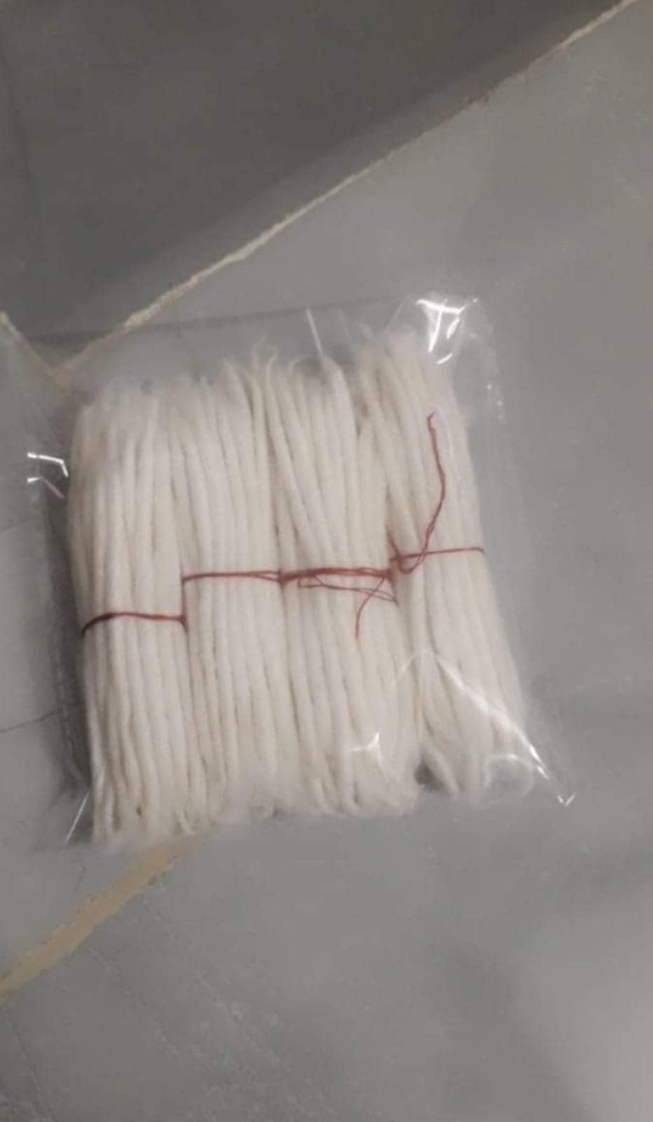 Janeesh Pure White Cotton Wicks - 100 Pieces