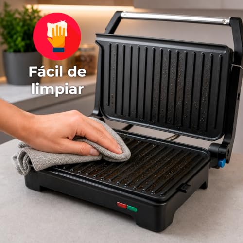 Grill multifonction Fagor EasyGrill 1200W avec surface XL pour viandes