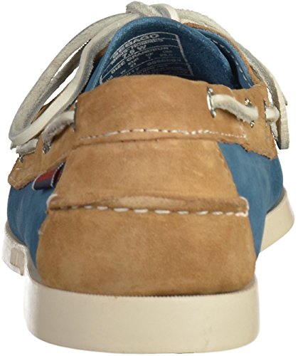 Image of Sebago Endeavor Waterproof Boat Moccasins - All Leather Moccasins for Men with Canoe Moc, Leather Lining, 360 Laces, Non-slip Soles