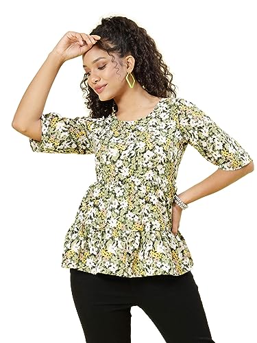 Image of OOMPH! Women's Polyester Regular Fit Shirt