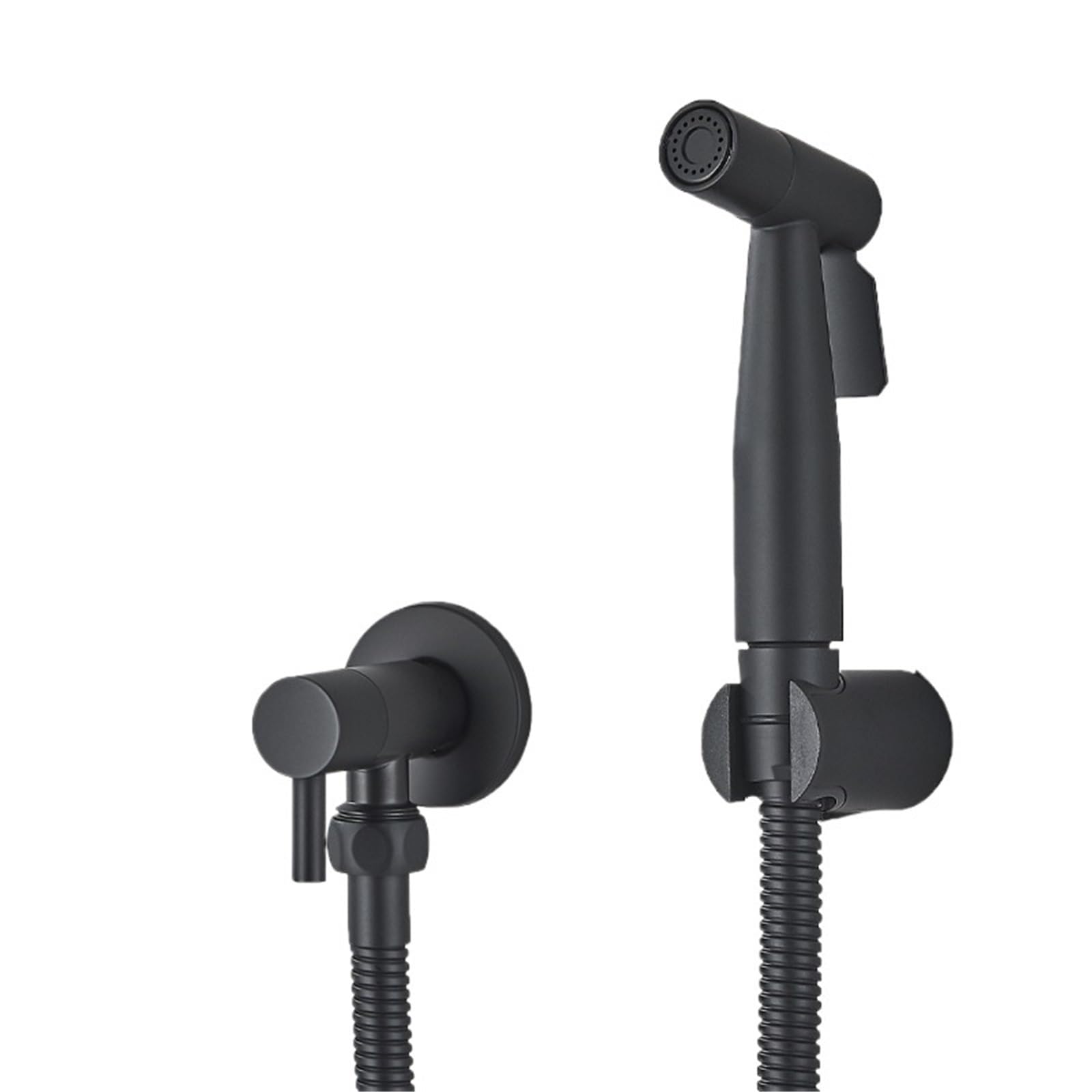 Soffione doccia portatile per WC, in acciaio, con getto singolo, igienico, per la pulizia del bagno, design e design