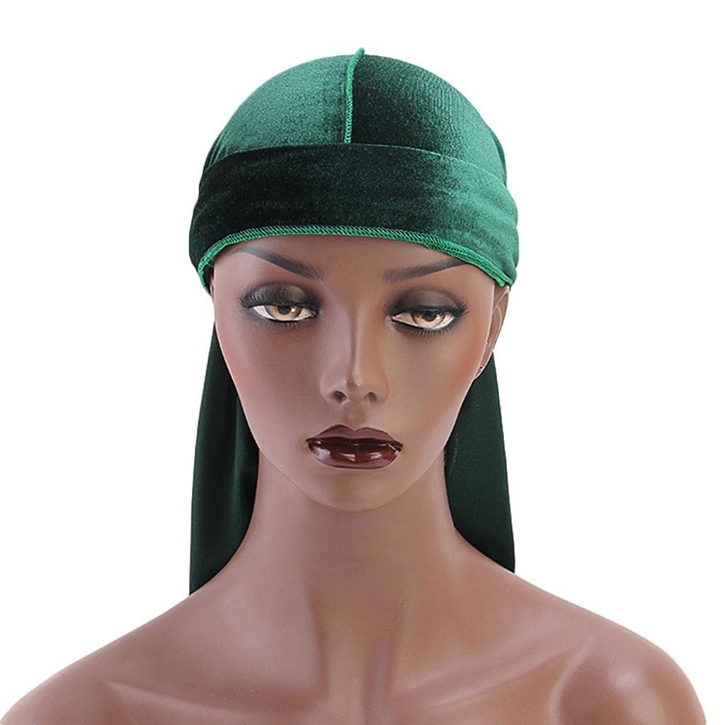 Set di 9 Cappelli Bandana in Velluto Da Uomo, Musulmani, per Chemioterapia