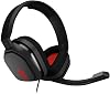 Astro A10-PCGR A10 Gaming Headset, GrayRed, Compatible with PS4PCMacNintendo SwitchXbox OneMobile