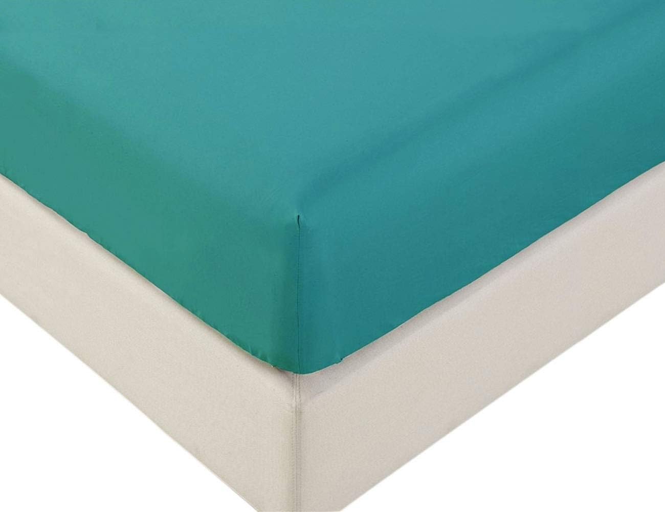Marquess 4-Piece Microfiber Cooling Sheet- Cooling Microfiber Sheets Breathable Luxury Lightweight Bedding Hotel Sheets with Deep Pocket(Teal, Full) Teal Full