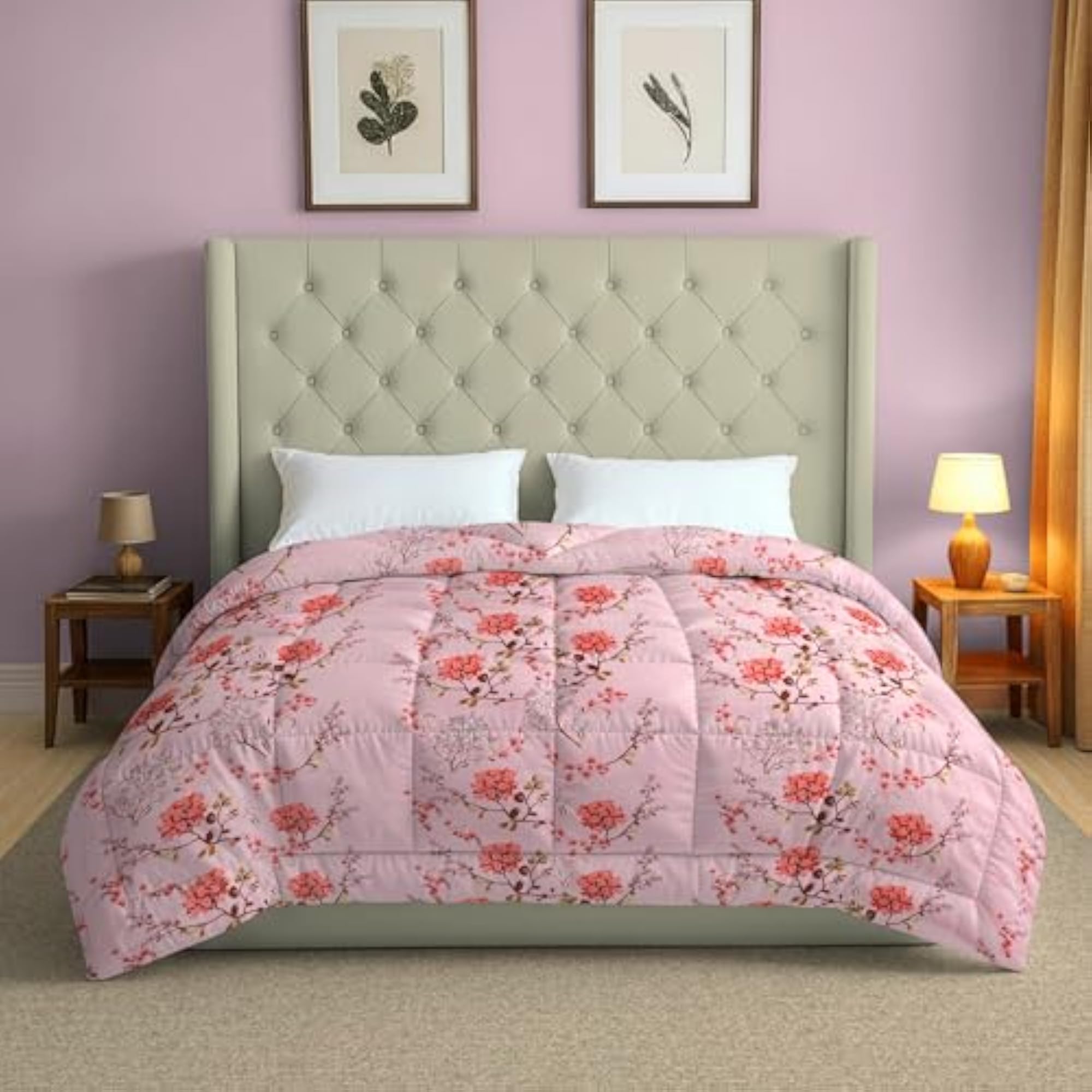 Double Bed Pure Cotton Dohar for All Seasons, Lightweight