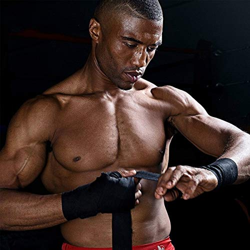 GymWar (1pair) Wrist Support Gym & Fitness Gloves Adjustable Pair with