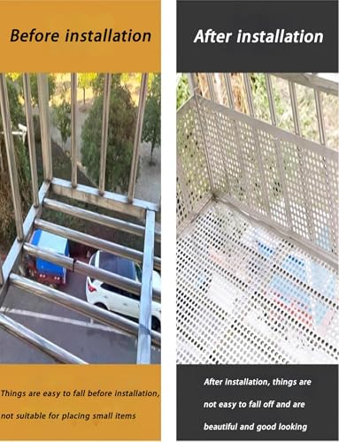 Panneaux métalliques étanches pour balcon sécurisé et protection de terrasse