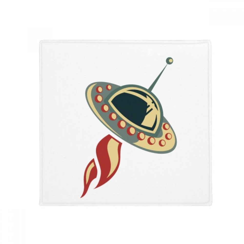 Tapis de sol multicolore alien 60x60cm aux finitions soignées pour salon et espace intérieur