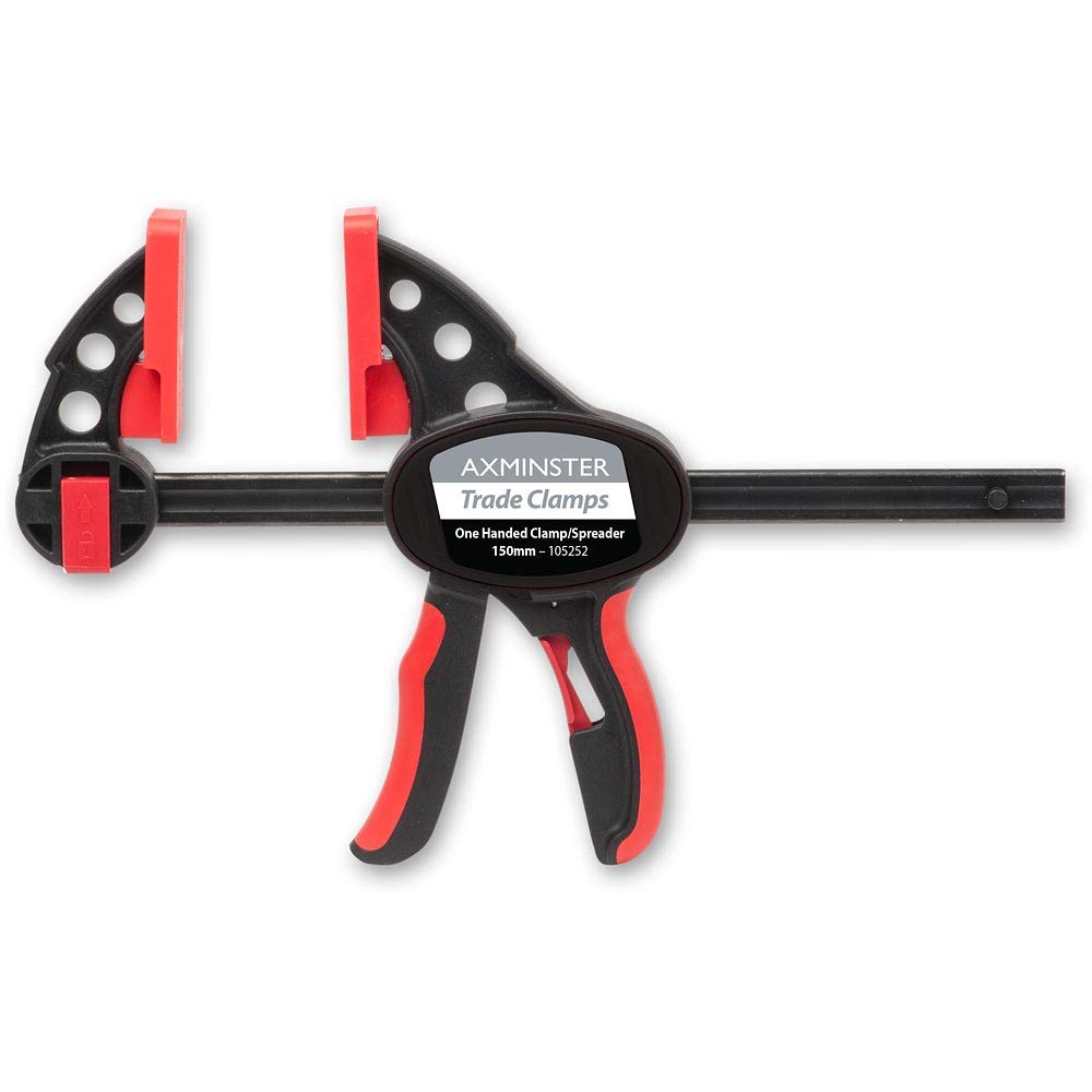 Axminster Trade Clamps One Handed Clamp - 150 X 85Mm