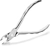 BEZOX Podiatrist Toenail Clippers, Heavy Duty Ingrown Nail Clippers for Thick Nails, Surgical Grade Stainless Steel Pordiatry Ingrwon Toenail Tools - Black
