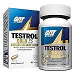 GAT SPORT Testrol Gold ES, Tribulus, DIM, Zinc, Longjack, Fenugreek, Saw Palmetto, Estrogen Balance, 60 Tablets