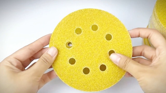80 Dischi Abrasivi 150mm Grana P60 Con 6 Fori – Carta Vetrata Autoadesiva Per Levigatrice Orbitale