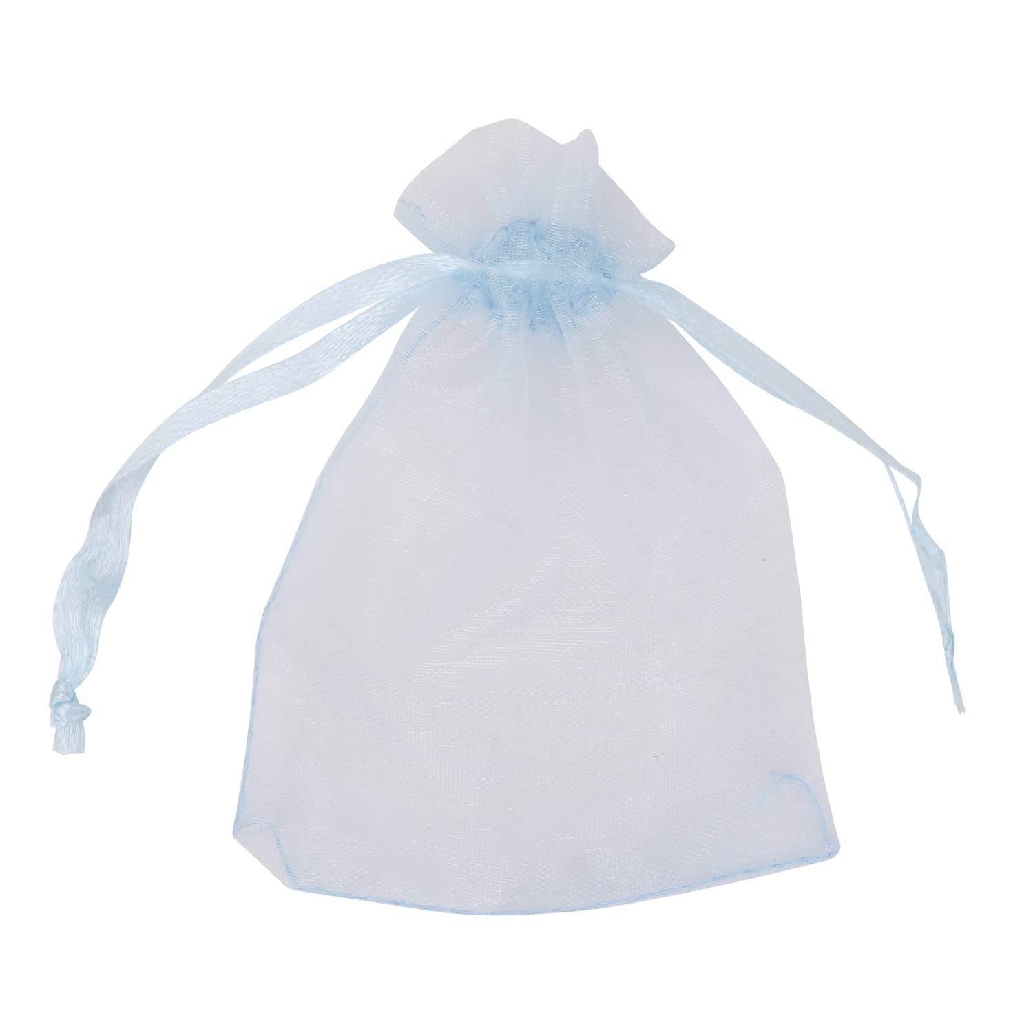Lot De 10 Sacs Cadeaux De Noël Avec Cordon De Serrage, En Organza, Pour Mariage, Fête De Noël, 10 X 15 Cm