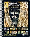  National Geographic Wildlife Baby Animals 2011: Wochenkalendarium engl.-dtsch.-französ.-italien.-span.-niederländ. m. Monatsübers.