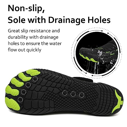 water shoes mens womens quick-dry barefoot swim beach pool shoes aqua yoga socks for hiking walking diving surf outdoor water sports