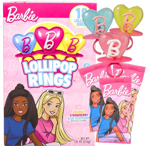 Imaginings 3 Barbie Party Favors, Individually Wrapped Lollipop R...