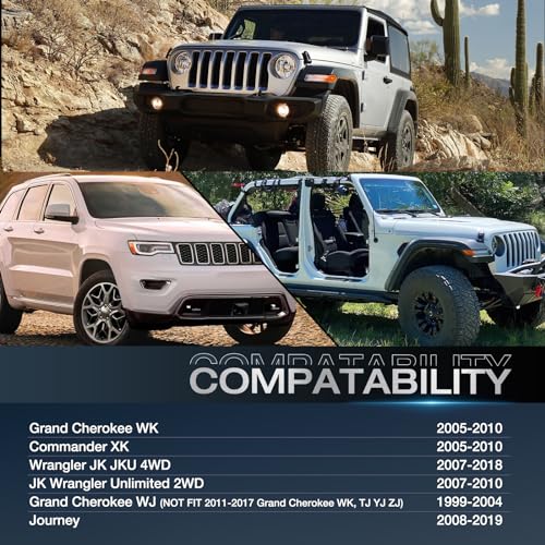 Image of Nilight 5x5.5 Wheel Spacers for 2007-2018 Wrangler JK JKU
