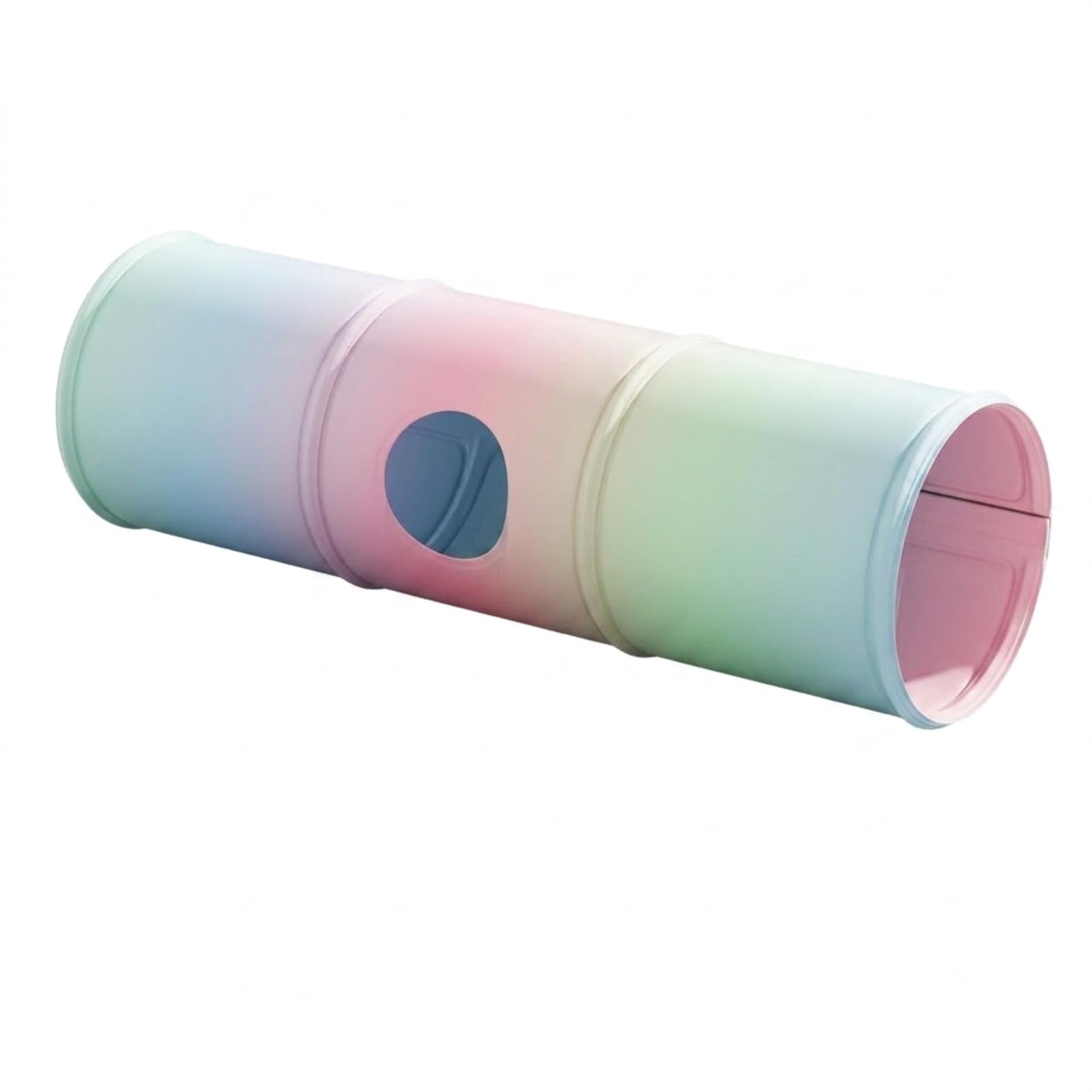 Tappetino da Gioco con Tunnel Pieghevole Tappetino Gioco Gatti Impermeabile per Gattini, Medio 78 25cm