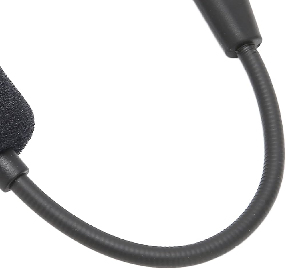 WQS-Micro De Jeu De Rechange Pour Casque Corsair, Perche De Microphone Pour Casque 3 5 Mm Casque De Jeu Pc Avec Prise Jack 3 5 Mm Et Micro Antibruit Pour Hs50 Hs60 Hs70 Hs70 Se
