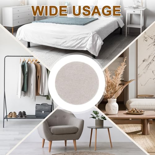 Pinzas redondas para muebles autoadhesivas: proteja sus suelos de madera con uxcell 8