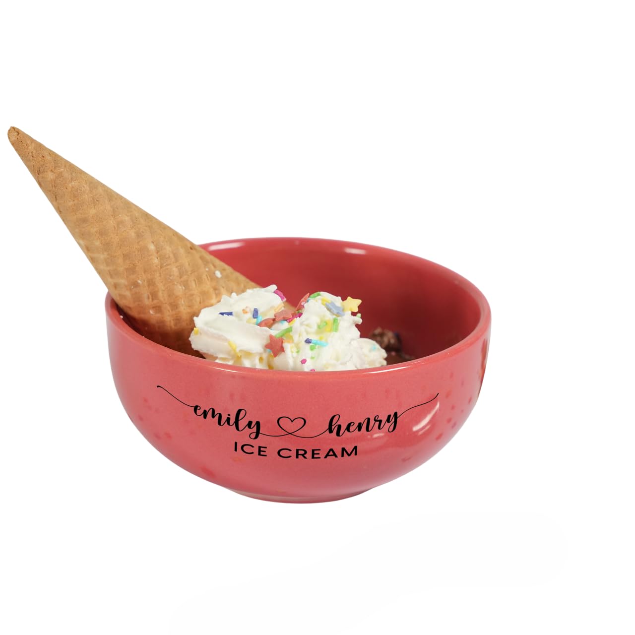 Personalized Handmade Ceramic Bowl – 4.7” x 2.4