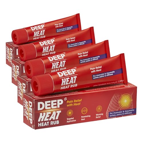 Image of Deep Heat Heat Rub, Relieves Muscular Aches & Pains, 100g (Pack of 2)