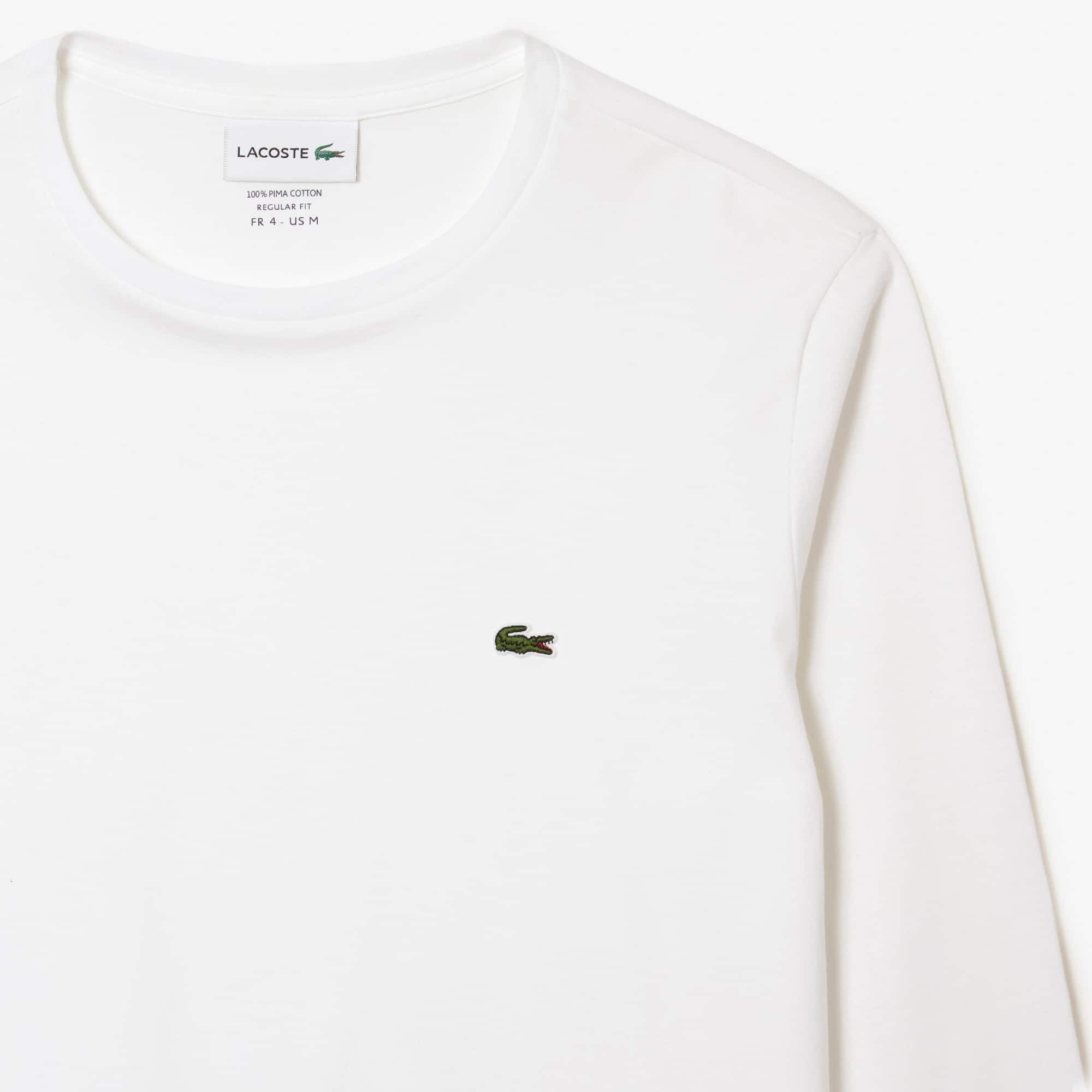 Lacoste T-shirt męski, Biały (001), L