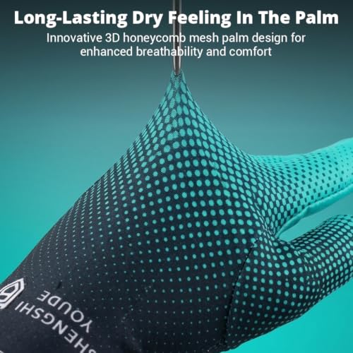 Image of PROBEROS Fingerless Billiards Glove Breathable for Cue Control