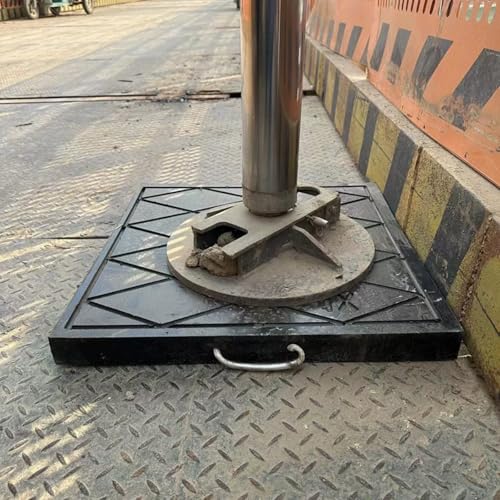 Almohadillas de nivelación apilables resistentes para caravanas, campistas y camiones de cubo - Soporte de alta densidad para estacionamiento estable y nivelación en superficies irregulares