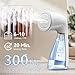 HiLIFE Upgraded Steamer for Clothes, Handheld & Portable, 1100W Powerful Steam, 300ml Big Capacity & No Leak Design, 30S Fast Heat-up, Quick Wrinkle Remover, Compact Size for Travel, ONLY 120V